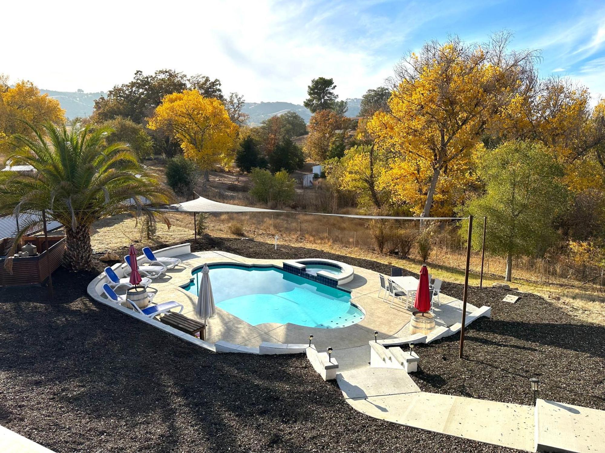 Wine Country Modern Farmhouse With Heated Pool, Hot Tub, Cybertruck 파소 로블레스 외부 사진